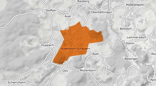 Mietspiegelkarte Kalenborn Scheuern